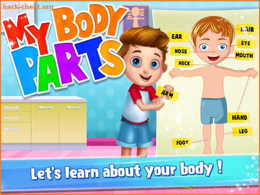 My Body Parts - Human Body Parts Learning for kids screenshot