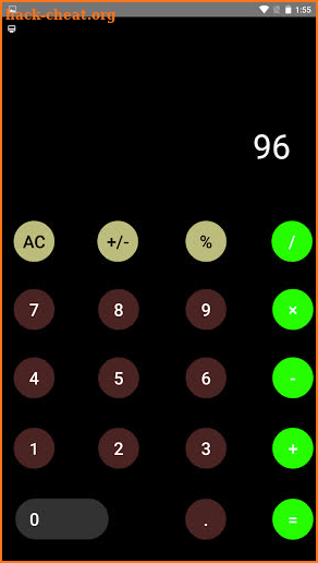 My Calculator screenshot