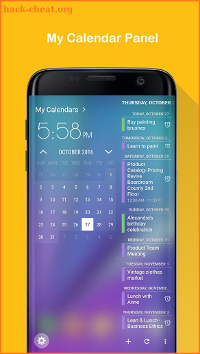 My Calendar for Edge Panel screenshot
