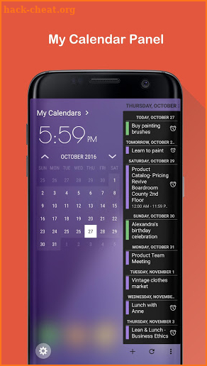 My Calendar for Edge Panel screenshot