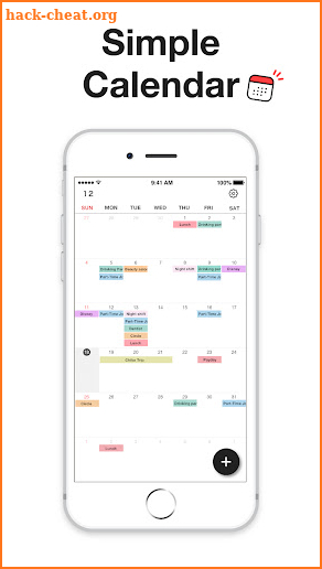 My Calendar - Simple Planner screenshot