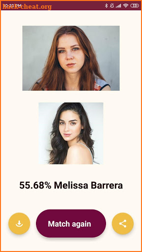 My Celebrity Twin: Face Matching, Photo Look Alike screenshot