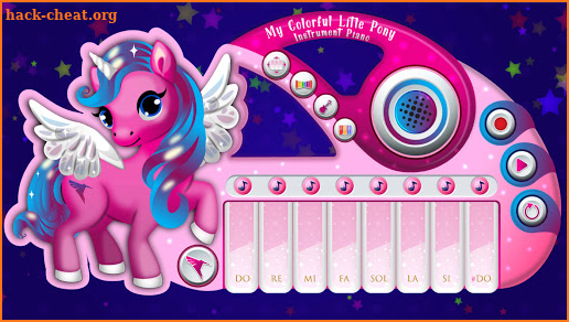 My Colorful Litle Pony Instrument Premium - Piano screenshot