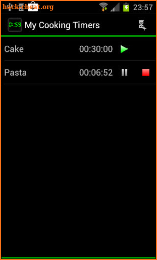My Cooking Timers screenshot