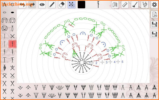 My crochet designer screenshot