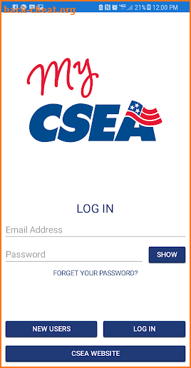 My CSEA screenshot