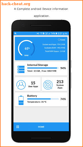 My Device Info - Hardware, Software, System & more screenshot