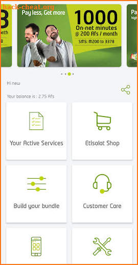 My Etisalat AFG screenshot