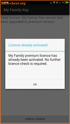 My Family Key screenshot