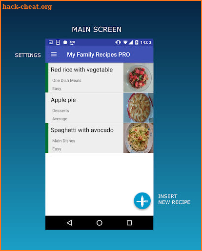 My Family Recipes PRO screenshot