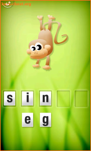 My first French words screenshot