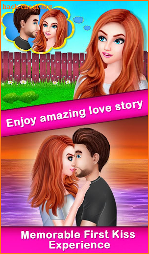 My First Love Kiss Story - Cute Love Affair Game screenshot