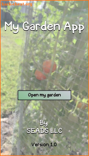 My Garden App screenshot