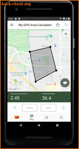 My GPS Area Calculator screenshot