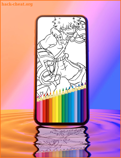 My Hero Academia Game Coloring Book screenshot