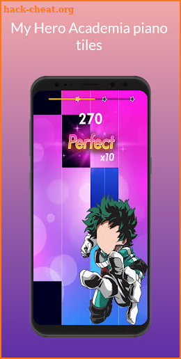 My Hero Academia Piano Tiles screenshot