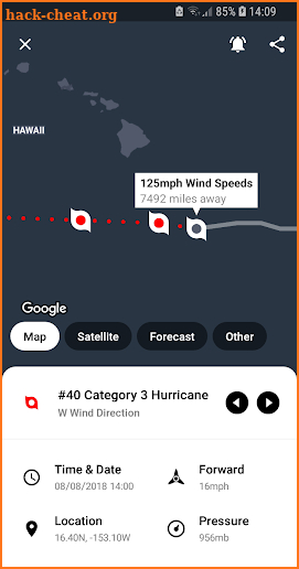 My Hurricane Tracker Pro - Storm & Tornado Tracker screenshot