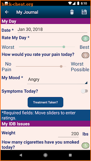 My IBD Manager from AGA screenshot