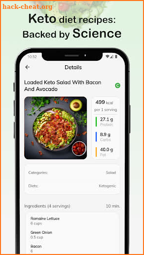 My Ketogenic Diet App screenshot