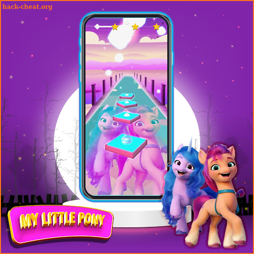 My Little Pony Game Hop Tiles. screenshot