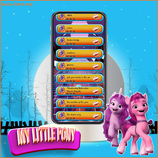 my little pony hop tiles song. screenshot