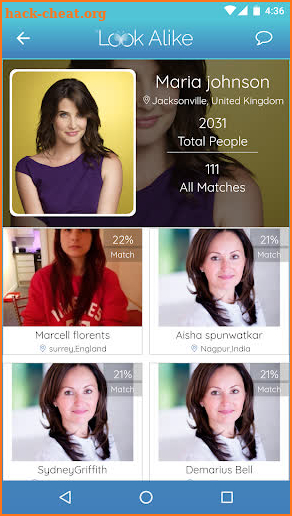 My Lookalike screenshot