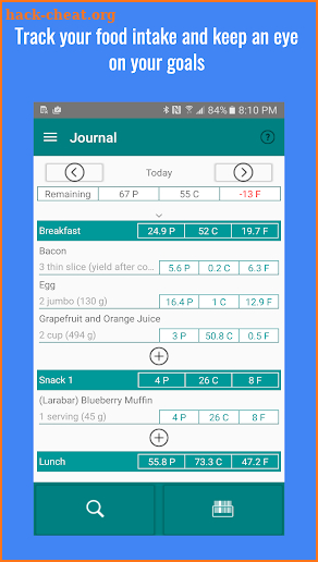 My Macro Tracker + Calculator screenshot