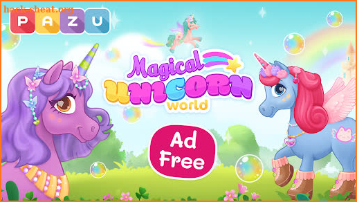 My Magical Unicorn World: Dress up Girls Games screenshot