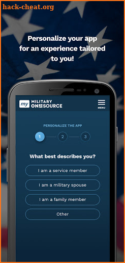 My Military OneSource screenshot