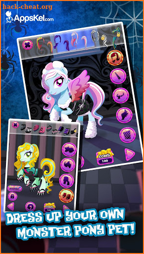 My Monster Pony Dress-up Game screenshot