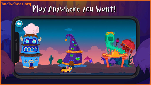 My Monster Town - Playhouse Games for Kids screenshot