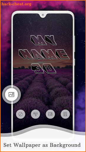 My Name 3D Live Wallpaper screenshot