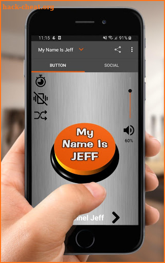 My Name Is Jeff Sound Button screenshot