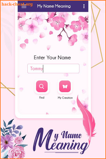 My Name Meaning Maker - Stylish Name Maker screenshot