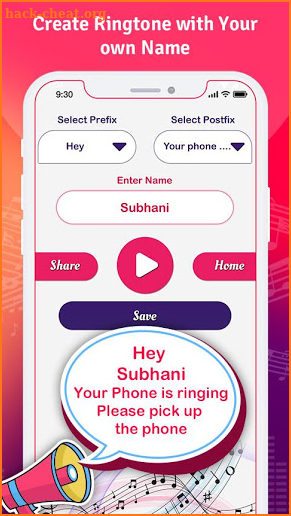 My Name Ringtone Maker & Call Name Ringtone screenshot