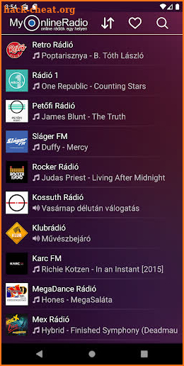 My Online Rádió - Magyar - Online Rádiók 1 helyen screenshot