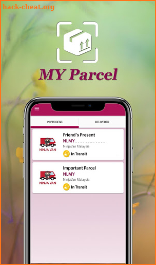 MY Parcel screenshot