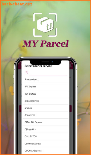 MY Parcel screenshot