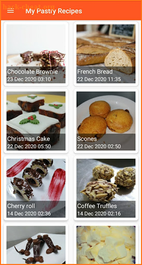 My Pastry Recipes screenshot