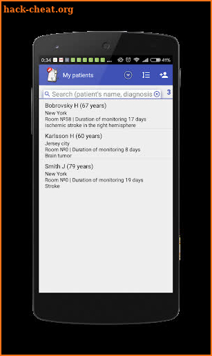 My Patients (PRO-version) screenshot