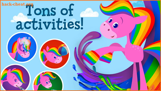 My Pet Rainbow Horse for Kids screenshot