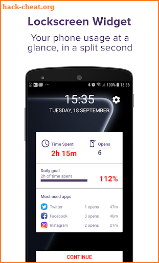 My Phone Time - App usage tracking - Focus enabler screenshot