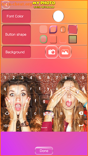 My Photo Emoji Keyboard screenshot