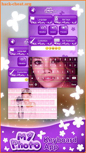 My Photo Keyboard App screenshot