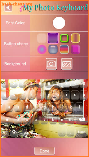 My Photo Keyboard Changer Free screenshot