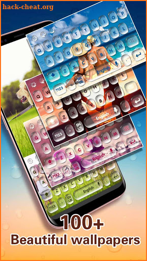 My Photo Keyboard - cuetomiz photo wallpaper screenshot