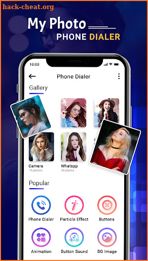 My Photo Phone Dialer screenshot