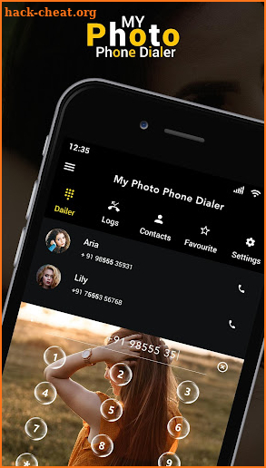 My Photo Phone Dialer : Photo Caller Screen Dialer screenshot