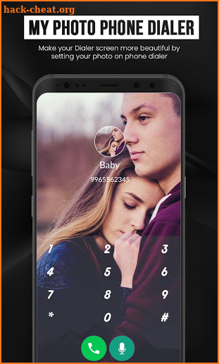 My Photo Phone Dialer : Photo Caller Screen Dialer screenshot