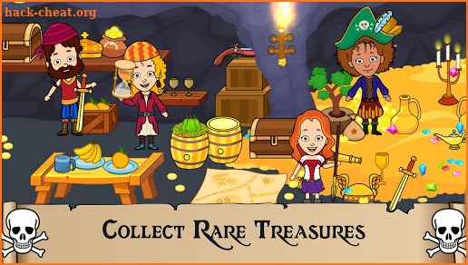 My Pirate Town - Sea Treasure Island Quest Games screenshot